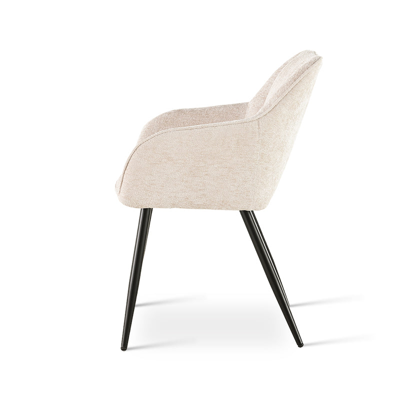 Fauteuil salle à manger Sienna [Lot de 2] [Chenille]