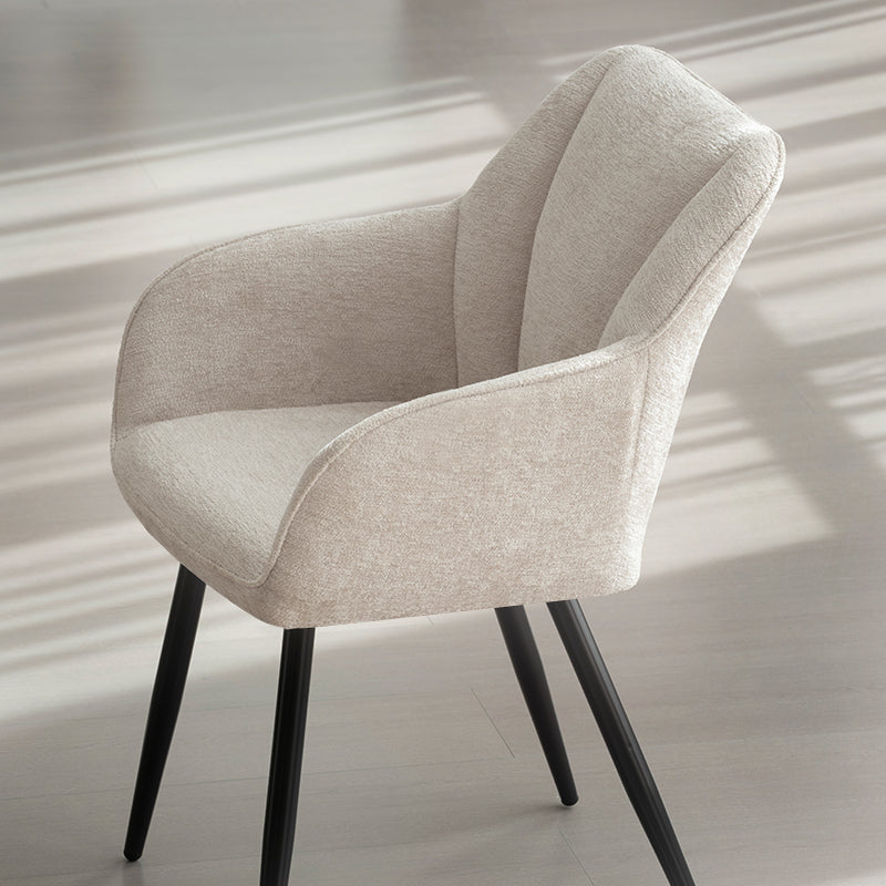 Fauteuil salle à manger Sienna [Lot de 2] [Chenille]
