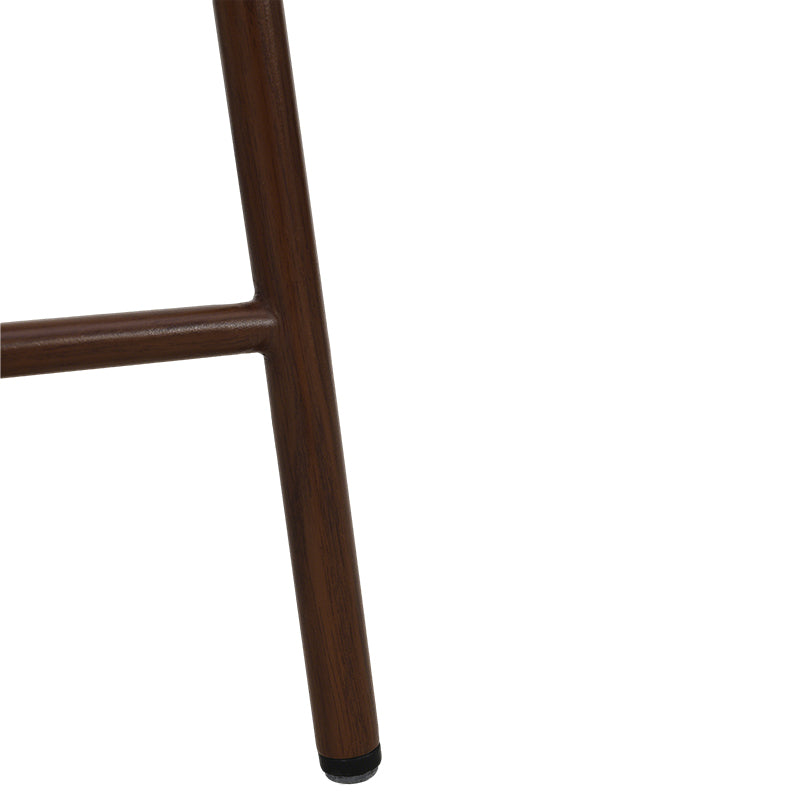 Tabouret de Bar Zahra S [Lot de 2] [Tissu effet lin] [65 cm] [⌀ 2.5 cm]