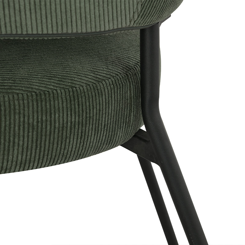 Fauteuil salle à manger Eloise [Lot de 2] [Velours]