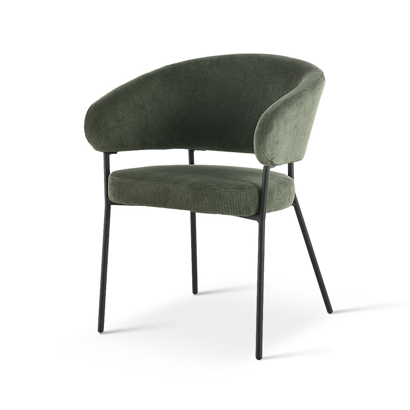 Fauteuil salle à manger Eloise [Lot de 2] [Velours]