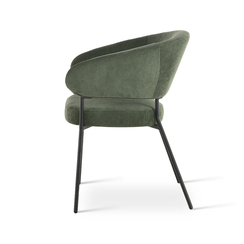 Fauteuil salle à manger Eloise [Lot de 2] [Velours]