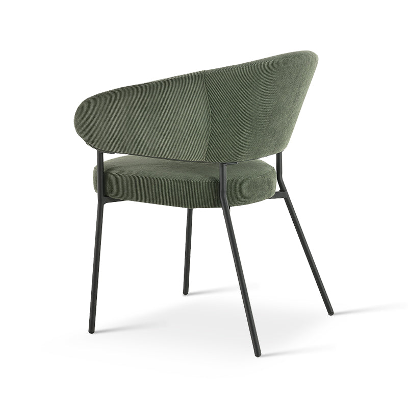 Fauteuil salle à manger Eloise [Lot de 2] [Velours]