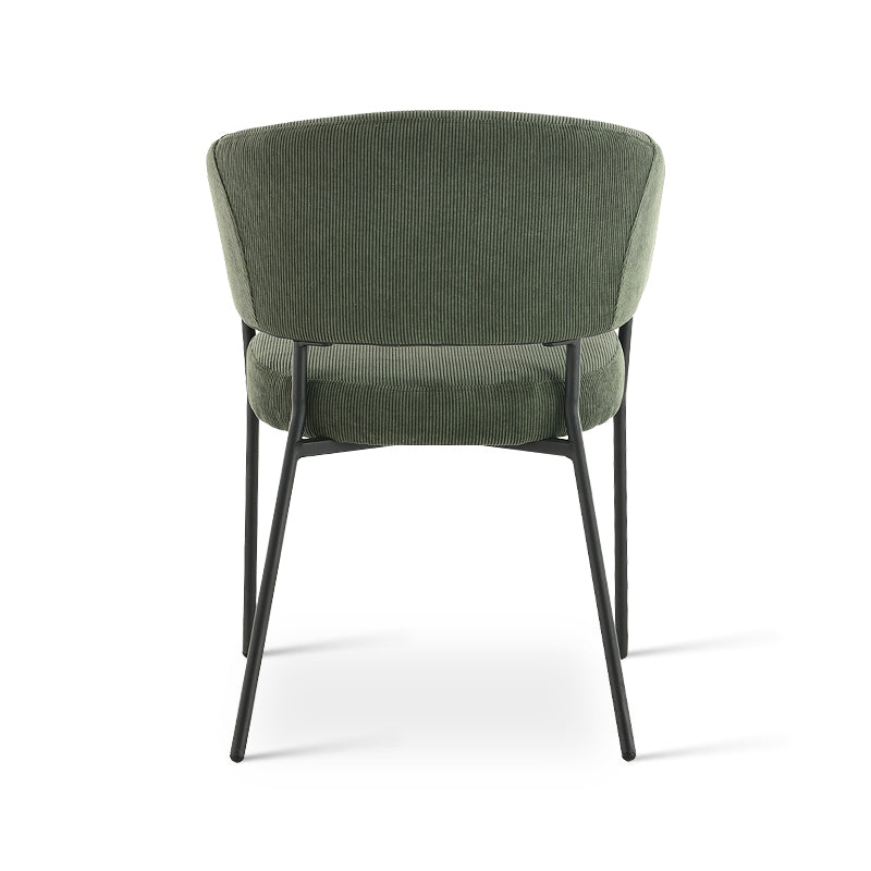 Fauteuil salle à manger Eloise [Lot de 2] [Velours]