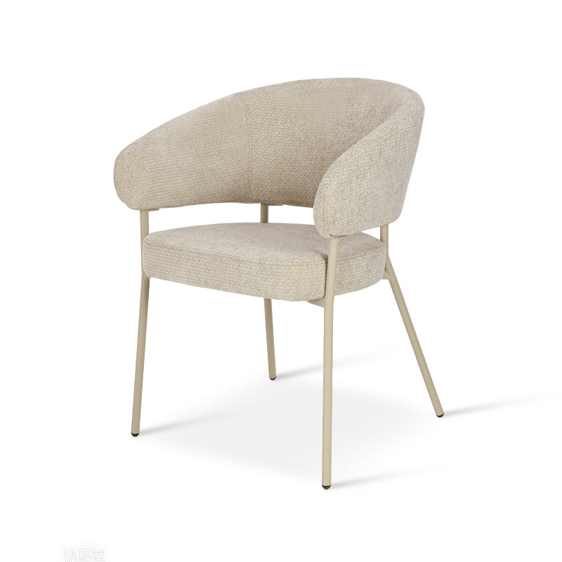 Fauteuil salle à manger Eloise [Lot de 2] [Velours & Chenille]