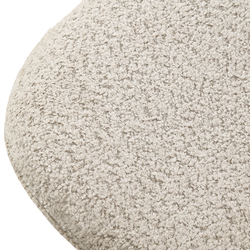 Chaise de Salle à Manger Hadley [Lot de 2] [Beige] [Tissu Bouclette]