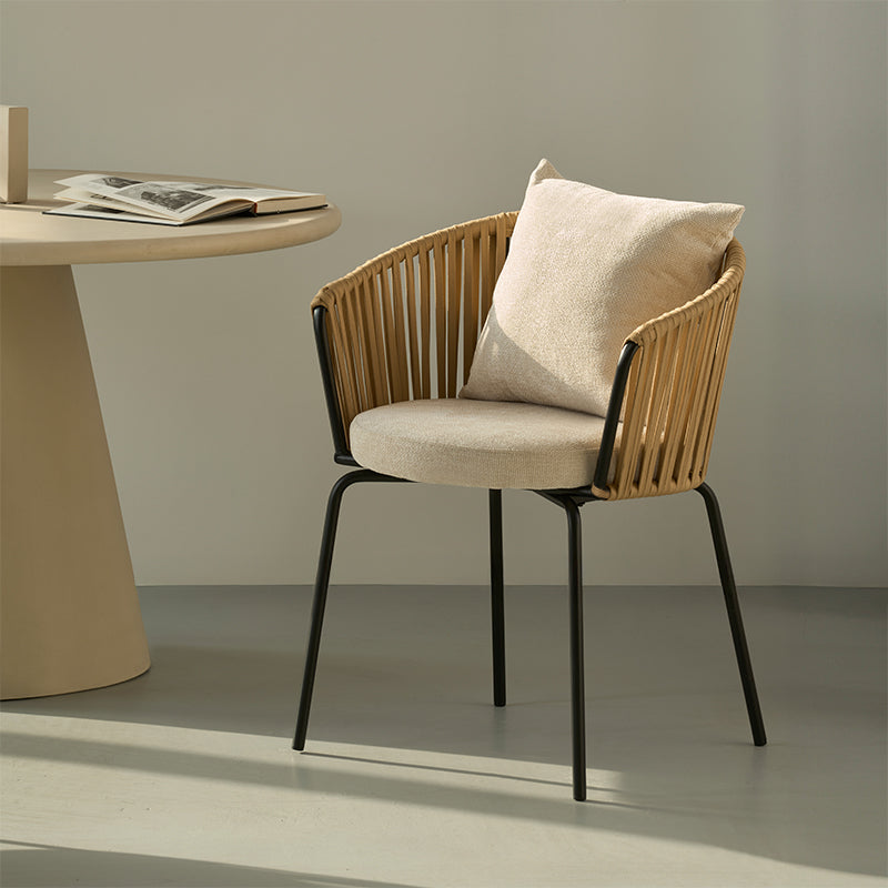 Chaise de salle à manger Louisa [Lot de 1] [Tissu en lin]