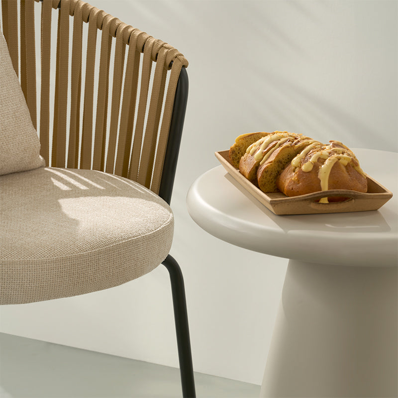 Chaise de salle à manger Louisa [Lot de 1] [Tissu en lin]