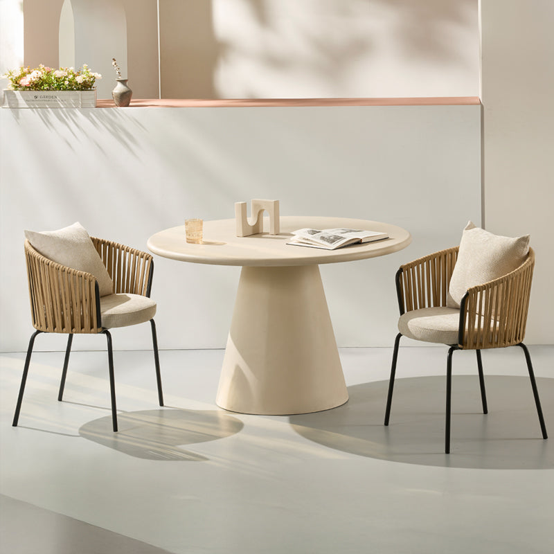 Chaise de salle à manger Louisa [Lot de 1] [Tissu en lin]