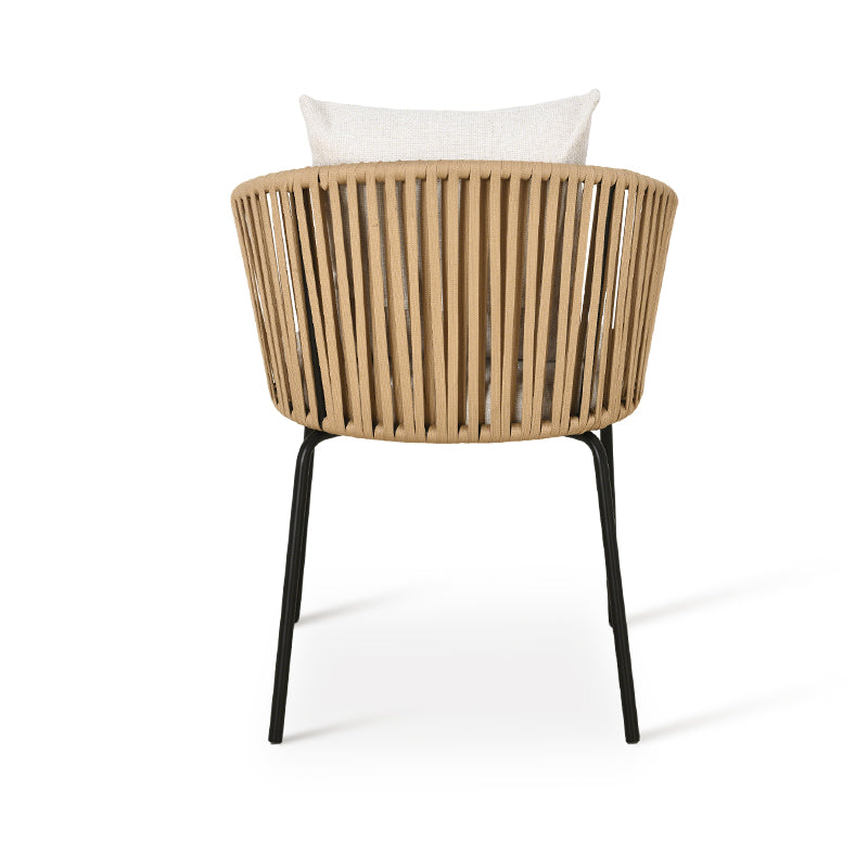 Chaise de salle à manger Louisa [Lot de 1] [Tissu en lin]