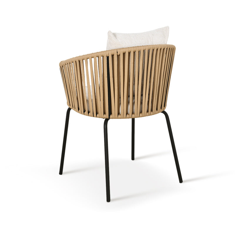 Chaise de salle à manger Louisa [Lot de 1] [Tissu en lin]