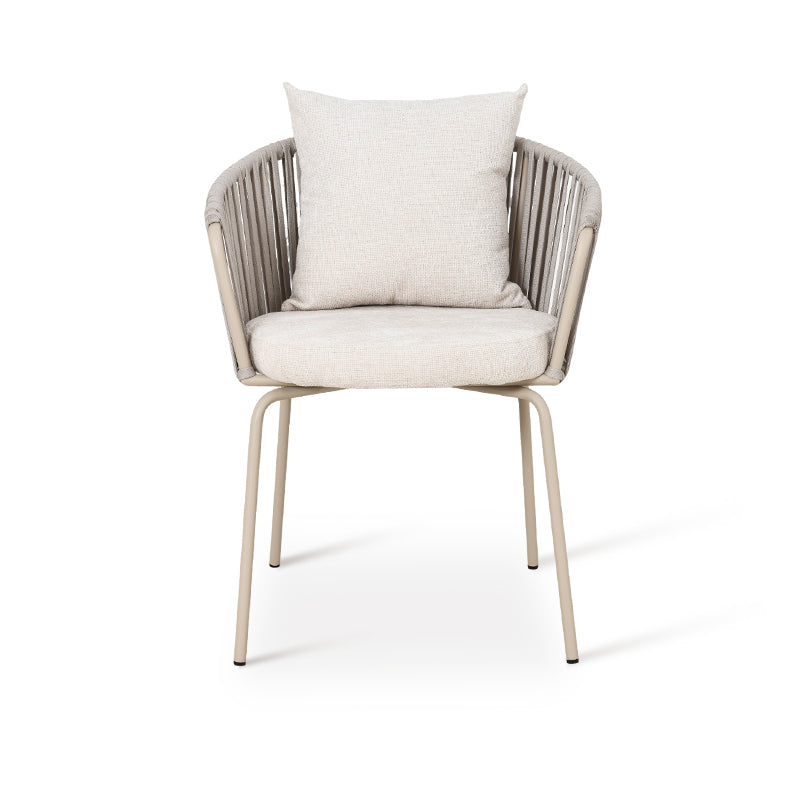 Chaise de salle à manger Louisa [Lot de 1] [Tissu en lin]