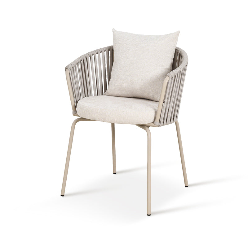 Chaise de salle à manger Louisa [Lot de 1] [Tissu en lin]