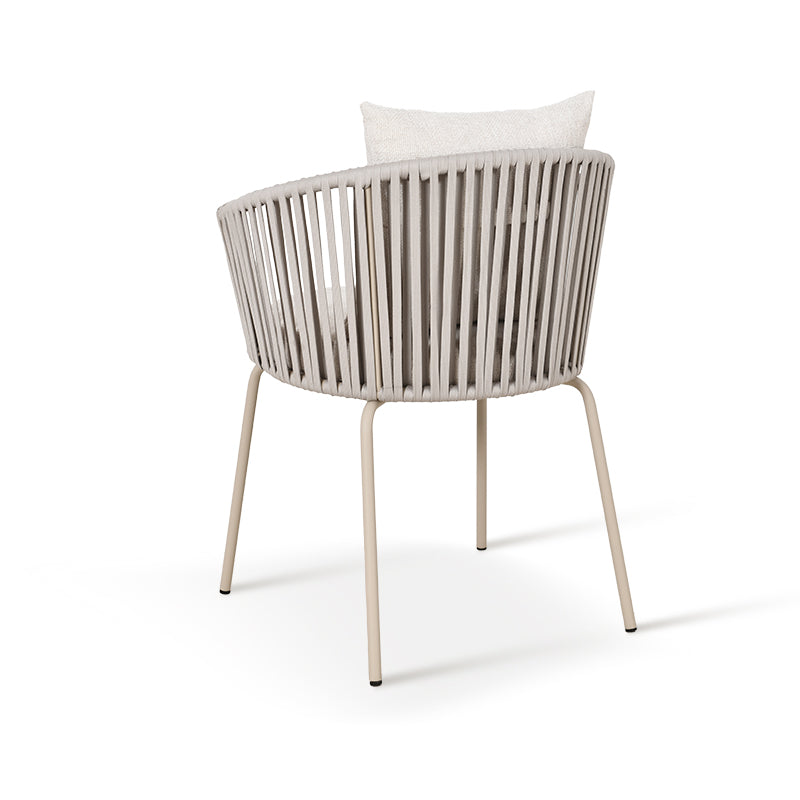 Chaise de salle à manger Louisa [Lot de 1] [Tissu en lin]