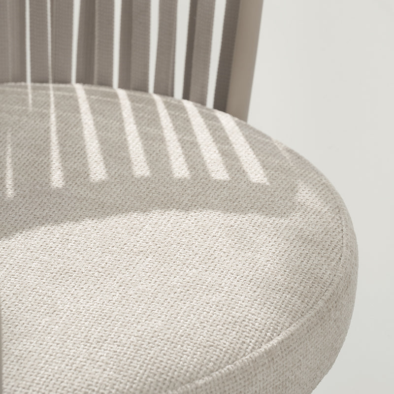 Tabouret de Bar Louisa [Lot de 2] [Tissu en lin] [65 cm]