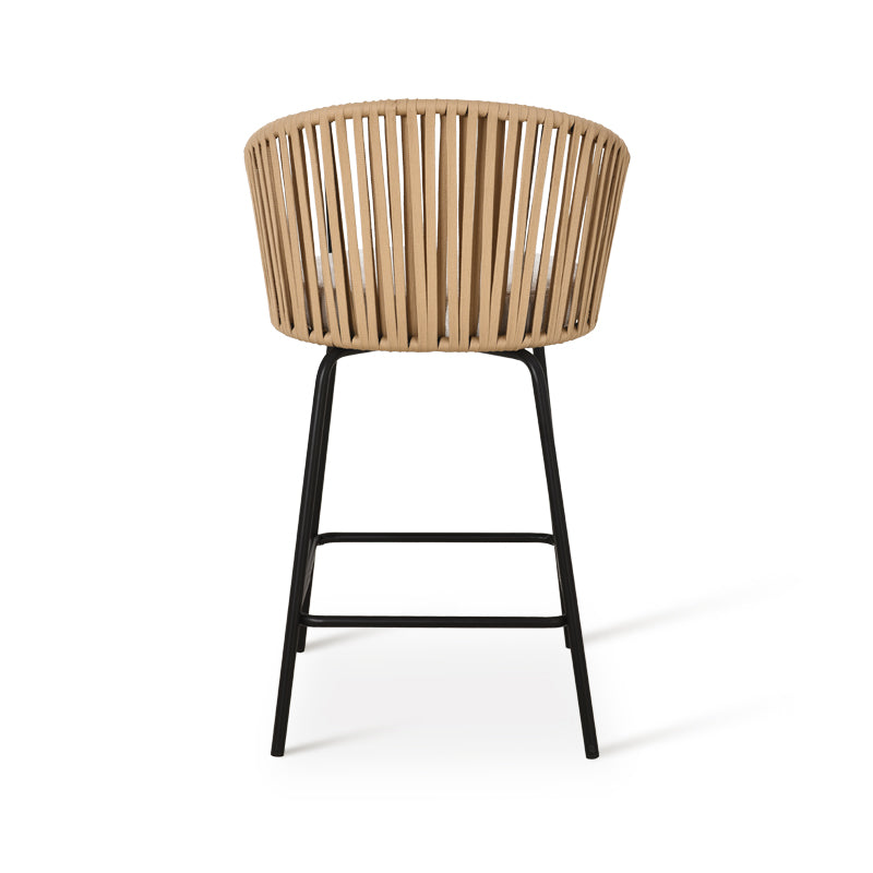 Tabouret de Bar Louisa [Lot de 2] [Tissu en lin] [65 cm]