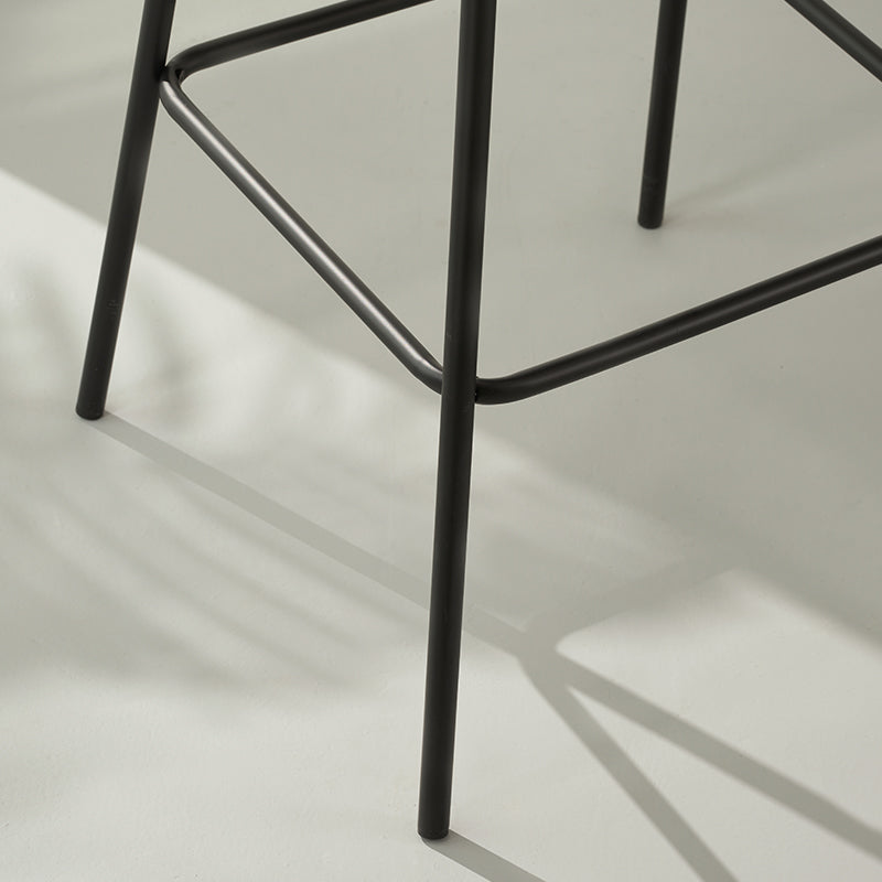 Tabouret de Bar Louisa [Lot de 2] [Tissu en lin] [65 cm]