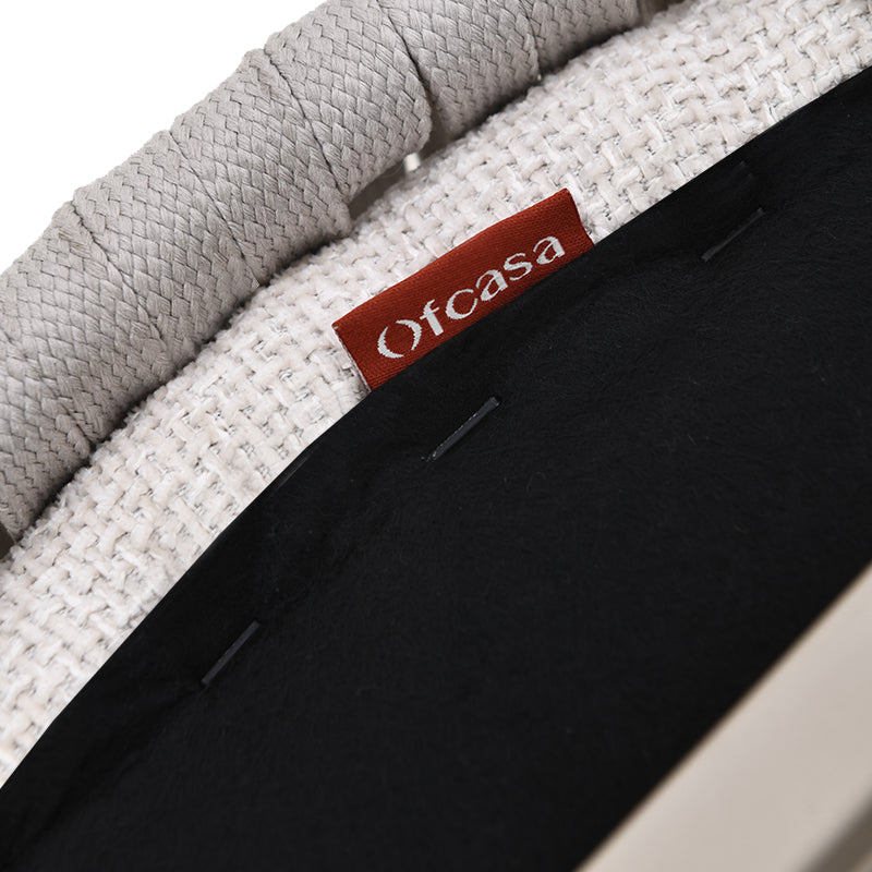 Tabouret de Bar Louisa [Lot de 2] [Tissu en lin] [65 cm]