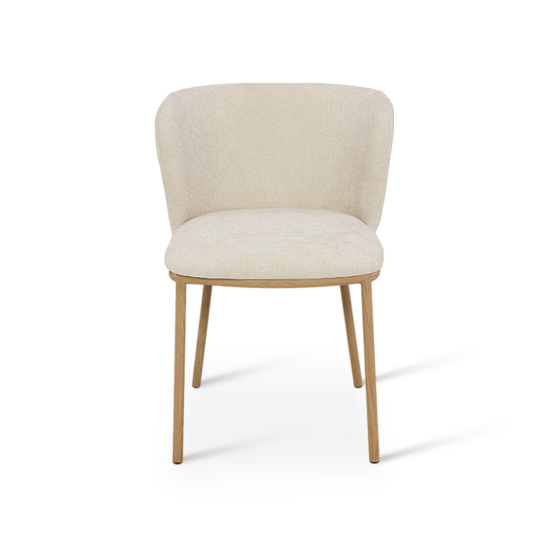 Chaise de Salle à Manger Karin [Lot de 2] [Tissu Bouclette]