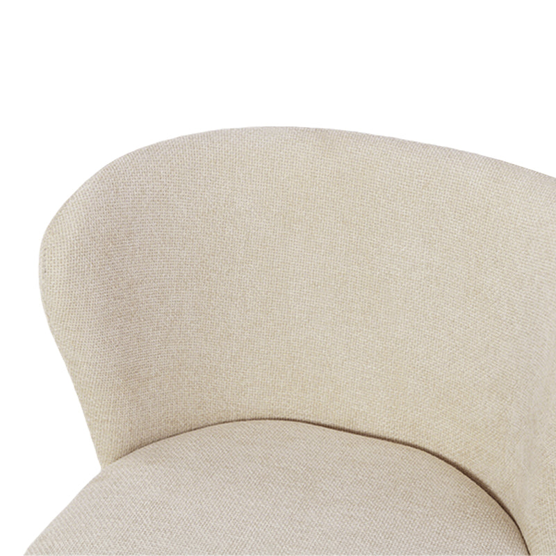 Chaise de Salle à Manger Karin [Lot de 2] [Tissu Bouclette]