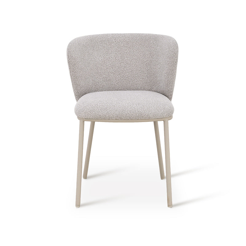 Chaise de Salle à Manger Karin [Lot de 2] [Bouclé]