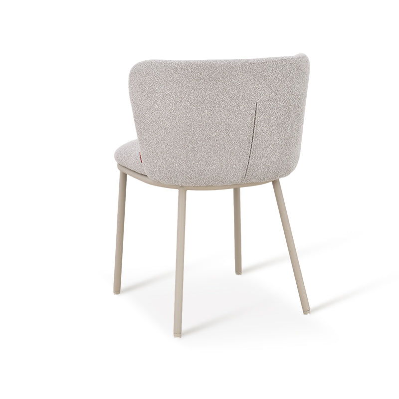 Chaise de Salle à Manger Karin [Lot de 2] [Bouclé]
