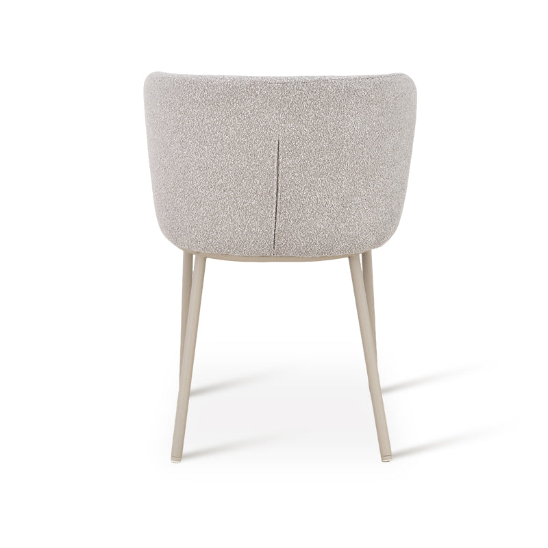 Chaise de Salle à Manger Karin [Lot de 2] [Bouclé]