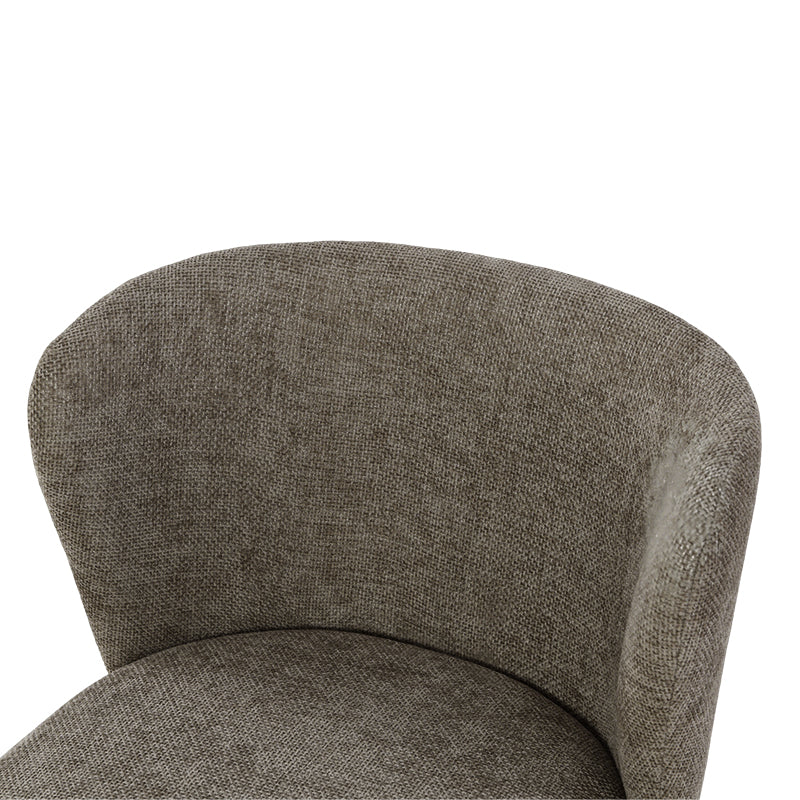 Chaise de Salle à Manger Karin [Lot de 2] [Tissu Bouclette]