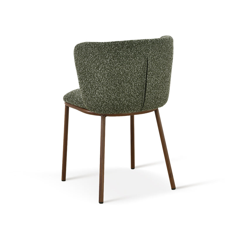 Chaise de Salle à Manger Karin [Lot de 2] [Bouclé]