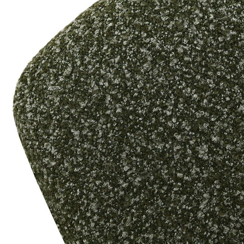 Chaise de Salle à Manger Karin [Lot de 2] [Bouclé]