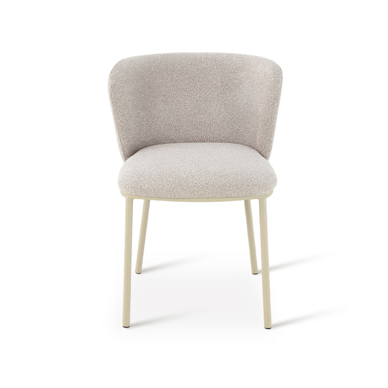 Chaise de Salle à Manger Karin [Lot de 2] [Tissu Bouclette]