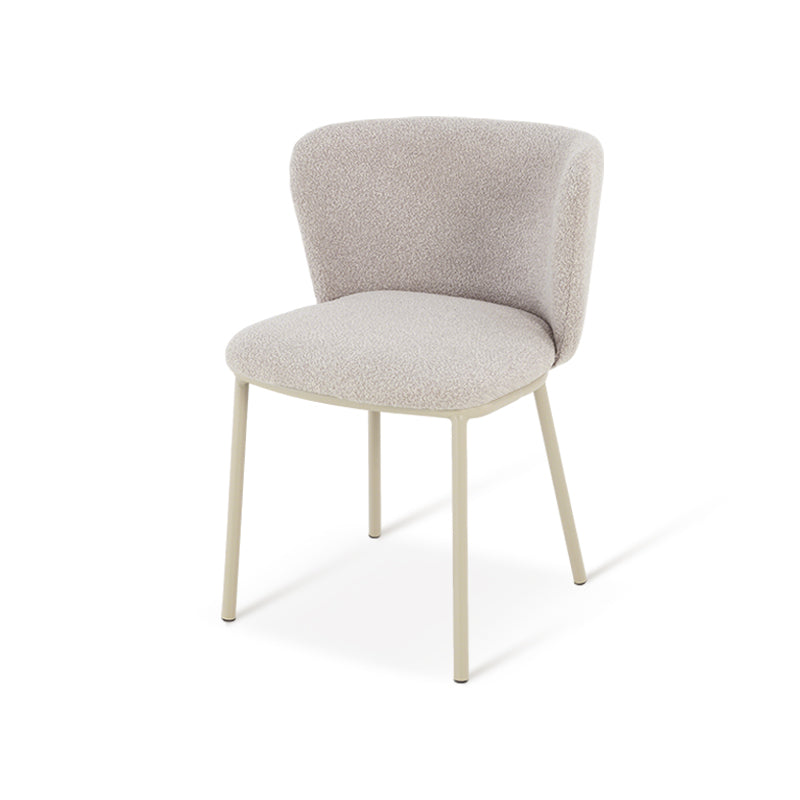 Chaise de Salle à Manger Karin [Lot de 2] [Tissu Bouclette]