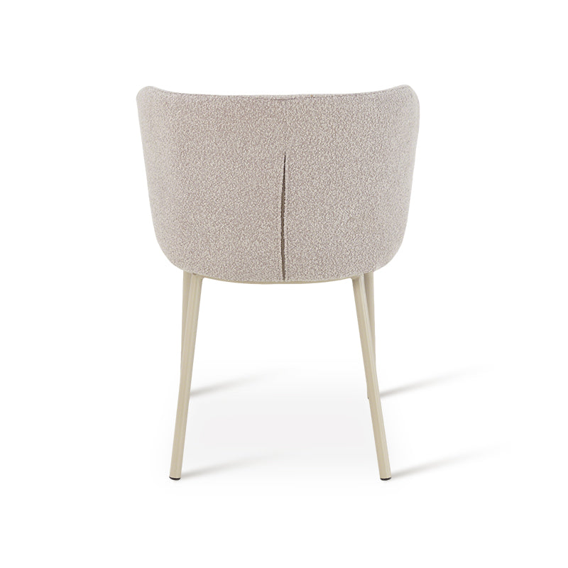 Chaise de Salle à Manger Karin [Lot de 2] [Tissu Bouclette]