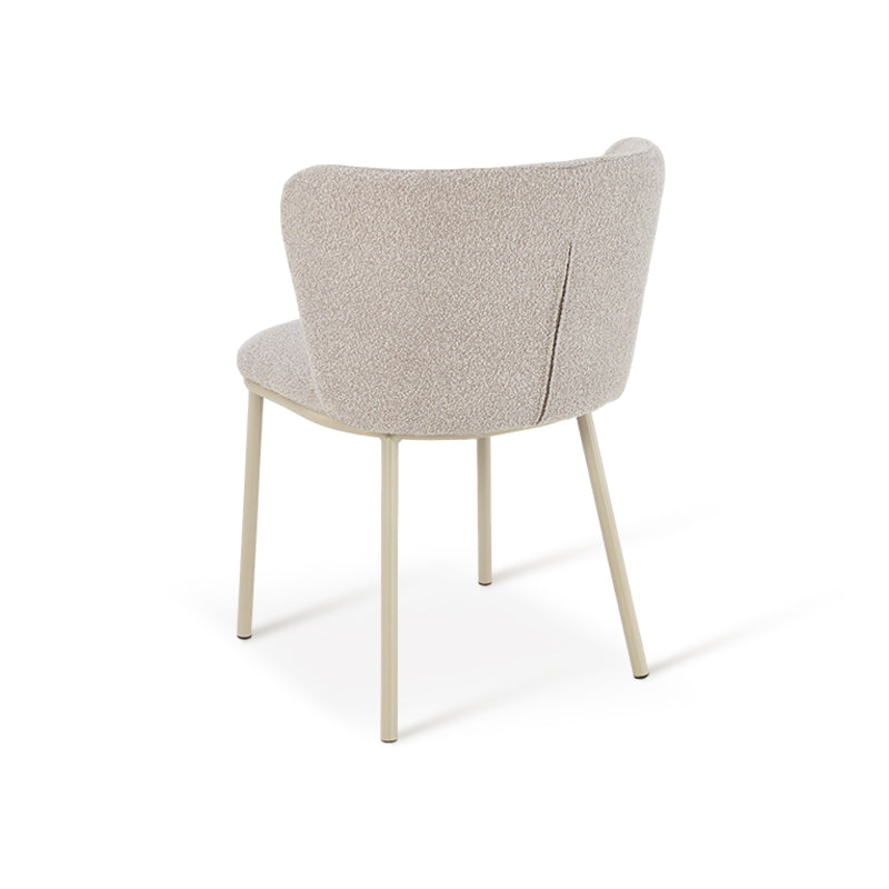 Chaise de Salle à Manger Karin [Lot de 2] [Tissu Bouclette]