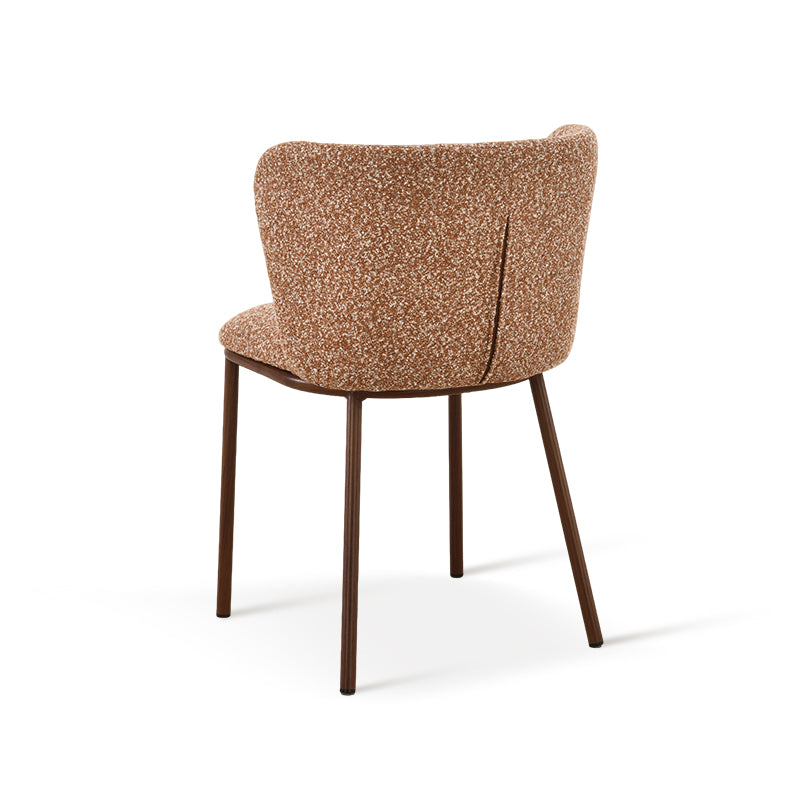 Chaise de Salle à Manger Karin [Lot de 2] [Bouclé]