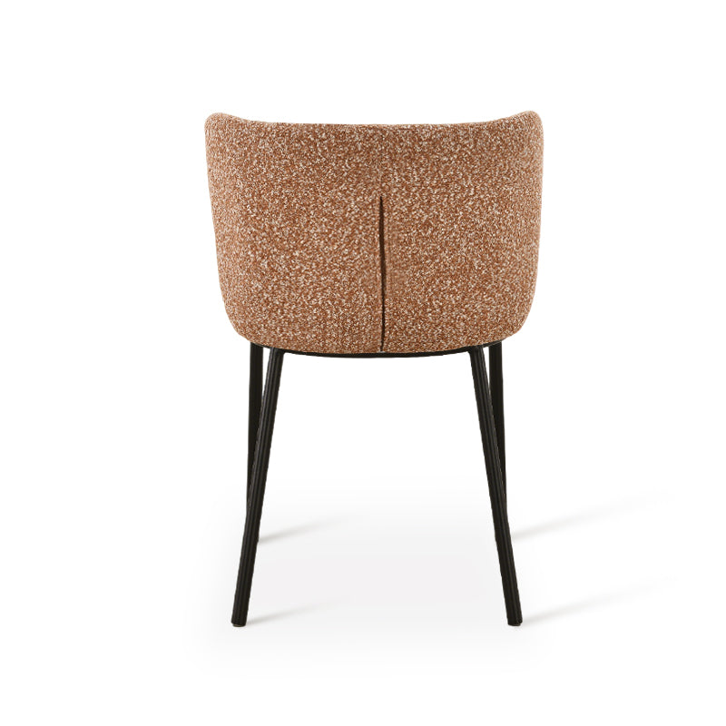 Chaise de Salle à Manger Karin [Lot de 2] [Bouclé]