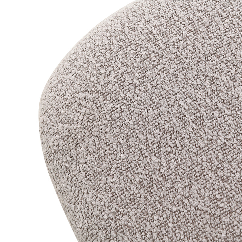 Tabouret de Bar Karin [Lot de 2] [Tissu effet lin et bouclé] [65 cm]