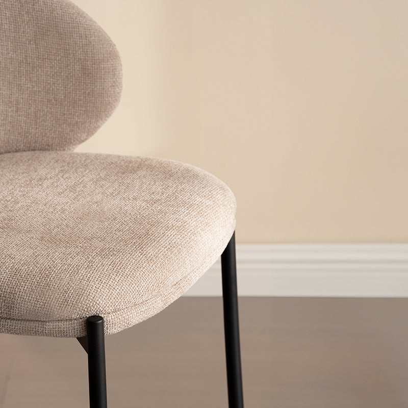 Tabourets de bar Bard [Lot de 1] [Tissu en lin] [65 cm]