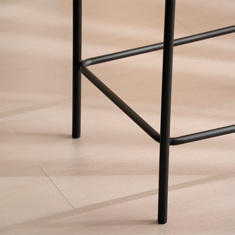 Tabourets de bar Bard [Lot de 1] [Tissu en lin] [65 cm]