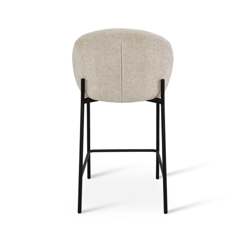 Tabourets de bar Bard [Lot de 1] [Tissu en lin] [65 cm]