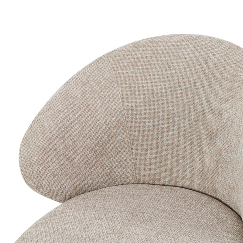 Tabourets de bar Bard [Lot de 1] [Tissu en lin] [65 cm]