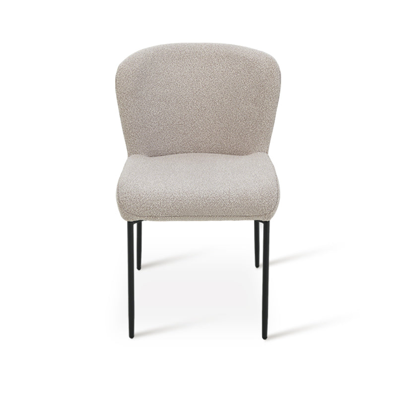 Chaise de Salle à Manger Joslyn [Lot de 2] [Tissu Bouclette]