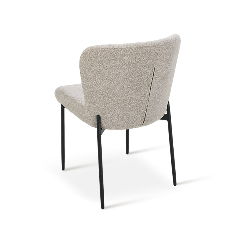 Chaise de Salle à Manger Joslyn [Lot de 2] [Tissu Bouclette]