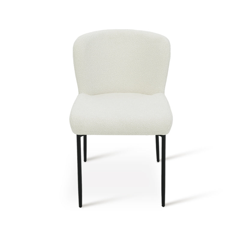 Chaise de Salle à Manger Joslyn [Lot de 2] [Tissu Bouclette]
