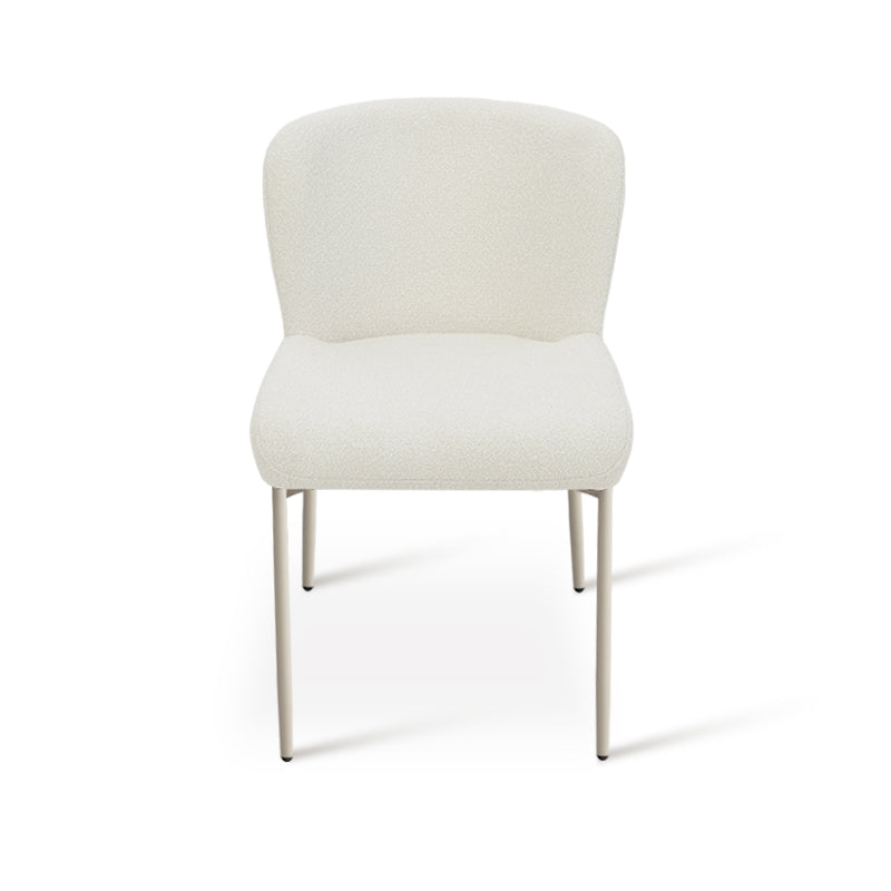Chaise de Salle à Manger Joslyn [Lot de 2] [Tissu Bouclette]