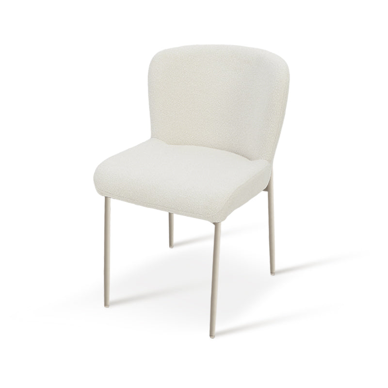 Chaise de Salle à Manger Joslyn [Lot de 2] [Tissu Bouclette]