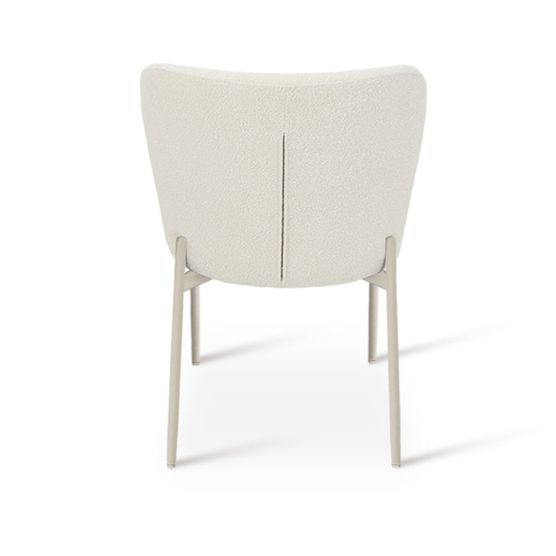 Chaise de Salle à Manger Joslyn [Lot de 2] [Tissu Bouclette]