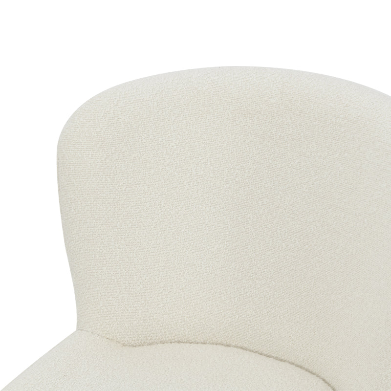 Chaise de Salle à Manger Joslyn [Lot de 2] [Tissu Bouclette]