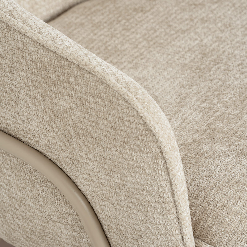 Fauteuil salle à manger Beatrix M [Chenille][Lot de 2]
