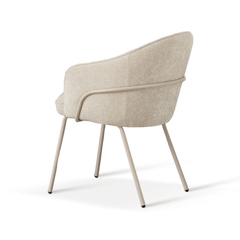 Fauteuil salle à manger Beatrix M [Chenille][Lot de 2]